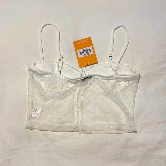 That’s so fetch white Kacey crop top - Picture 2 of 3